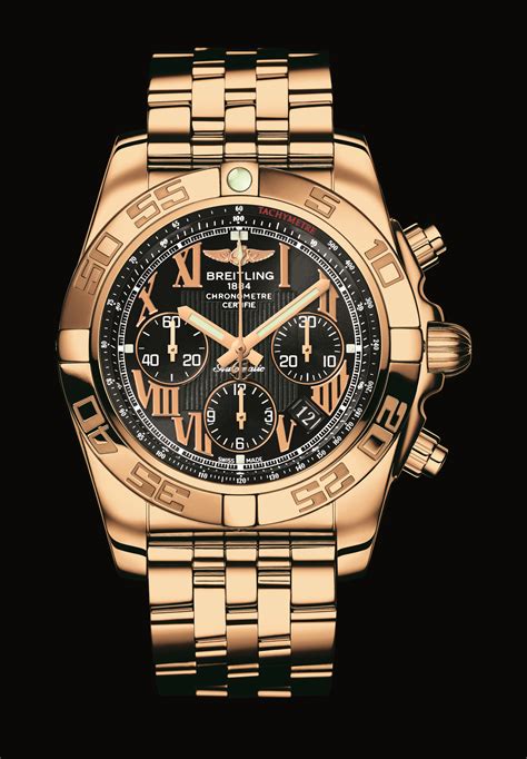 breitling 18k rose gold|Breitling chronomat 44 rose gold.